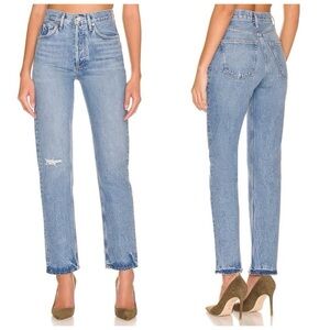 NWOT Agolde 90’s Pinch Waist Jeans Abstract Size 26